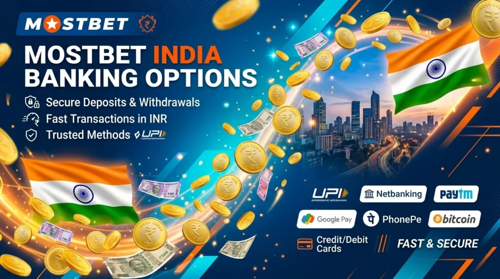 Mostbet Banking Options - Fast, secure, optimized for India