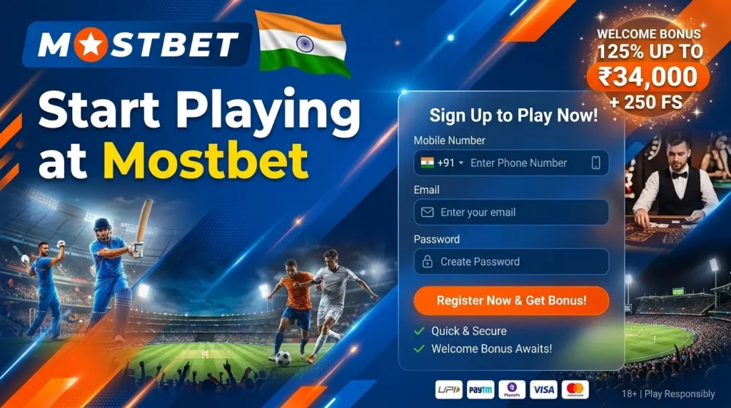 How to register at Mostbet - Full Instruction