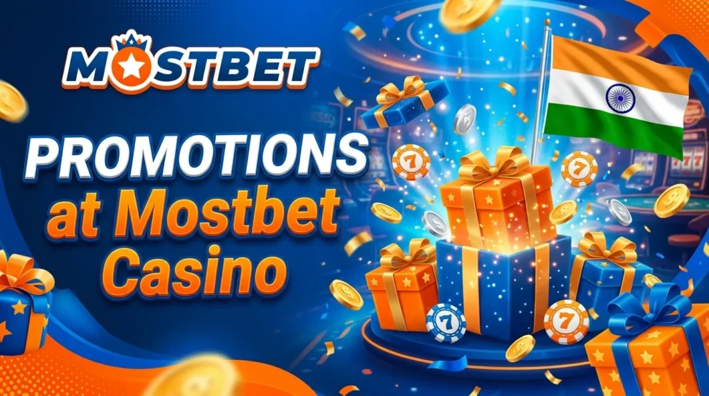 Actual Promotions of Mostbet Casino India